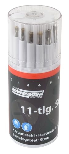 Brüder Mannesmann M50271 11-tlg. Steinbohrer-Satz Brüder Mannesmann M50271 11-tlg. Steinbohrer-Satz von Brüder Mannesmann Werkzeuge