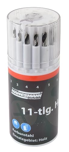 Brüder Mannesmann M50272 11-tlg. Holzbohrer-Satz Brüder Mannesmann M50272 11-tlg. Holzbohrer-Satz von Brüder Mannesmann Werkzeuge