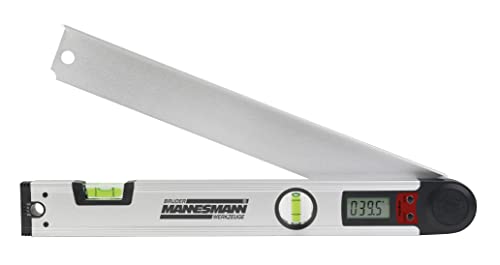 Brüder Mannesmann M81230 Digitaler Winkelmesser mit Libellen + 5 m Bandmaß von Brüder Mannesmann