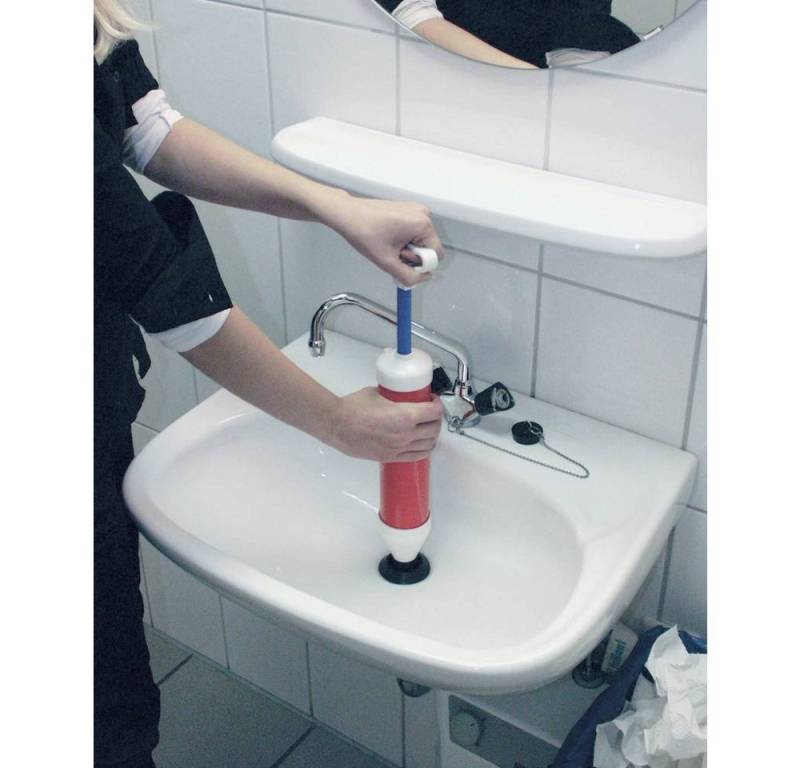 Brüder Mannesmann Werkzeuge Rohrreinigungspumpe Abflussreiniger M49400 von Brüder Mannesmann Werkzeuge