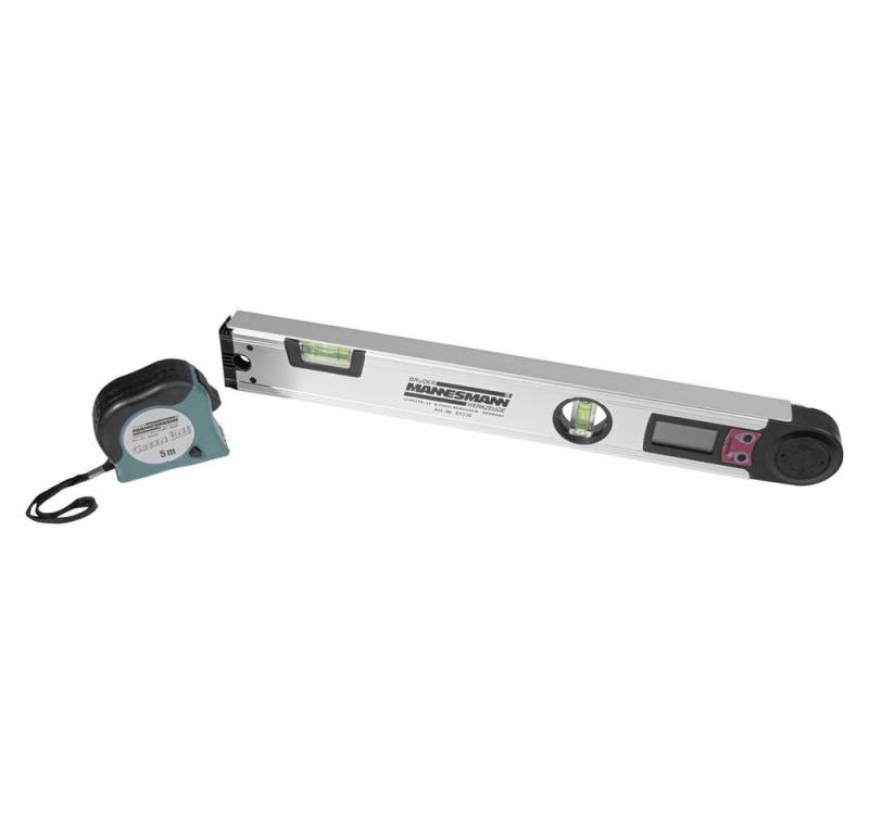 Brüder Mannesmann Werkzeuge Winkelmesser Brüder Mannesmann M81230 Digitaler Winkelmesser 225 °, L:40.00 cm, (M81230) von Brüder Mannesmann Werkzeuge