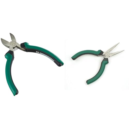 Brüder Mannesmann Elektronik-Seitenschneider, M 1070-1 & nik-Spitzzange 130 mm, gerade, M 1070-4 von Brüder Mannesmann