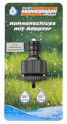 Brüder Mannesmann M63600 Hahnanschluss mit Adapter von Brüder Mannesmann Werkzeuge