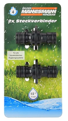 Brüder Mannesmann M63603 Steckverbinder 2 Stück von Brüder Mannesmann Werkzeuge