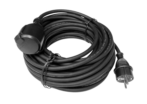 Brüder Mannesmann Verlängerungskabel, outdoor, 15m, IP44 | M12976 von Brüder Mannesmann