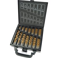 Brüder Mannesmann - M54399 hss Metall-Spiralbohrer-Set 99teilig TiN Zylinderschaft 1 Set von Brüder Mannesmann