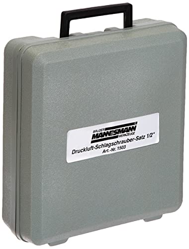 Brüder Mannesmann Druckluft-Schlagschrauber-Satz, 1/2" Zoll, 15-teilig | M 1503 Brüder Mannesmann Druckluft-Schlagschrauber-Satz, 1/2" Zoll, 15-teilig | M 1503 von Brüder Mannesmann
