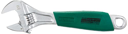 Brüder Mannesmann Rollgabelschlüssel, 8" Zoll, mit PVC-Griff | M19871 von Brüder Mannesmann