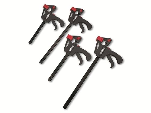 Brüder Mannesmann Schnellspannzwingensatz, 4-teilig | M90304 von Brüder Mannesmann