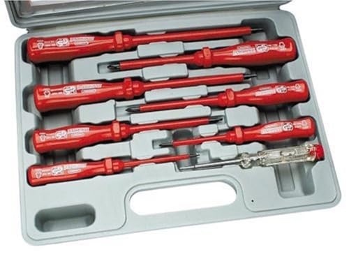 Brüder Mannesmann Schraubendreher-Set, VDE-GS, 8-teilig | M 1187-8-PL von Brüder Mannesmann