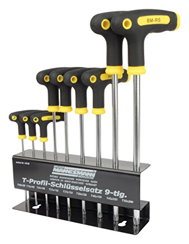 Brüder Mannesmann TX-Schlüsselsatz, 9-teilig | M18166 von Brüder Mannesmann