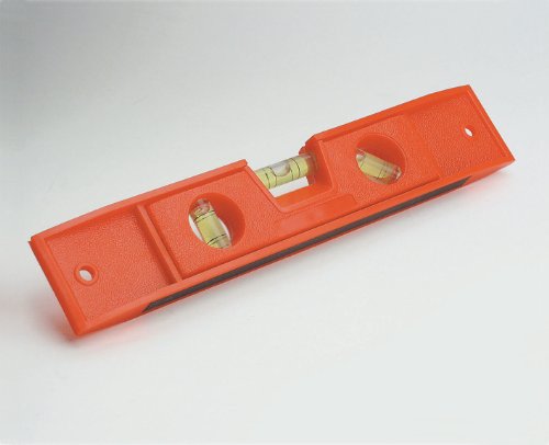 Mannesmann Torpedo Wasserwaage Mit Magnet 225Mm, Orange von Brüder Mannesmann