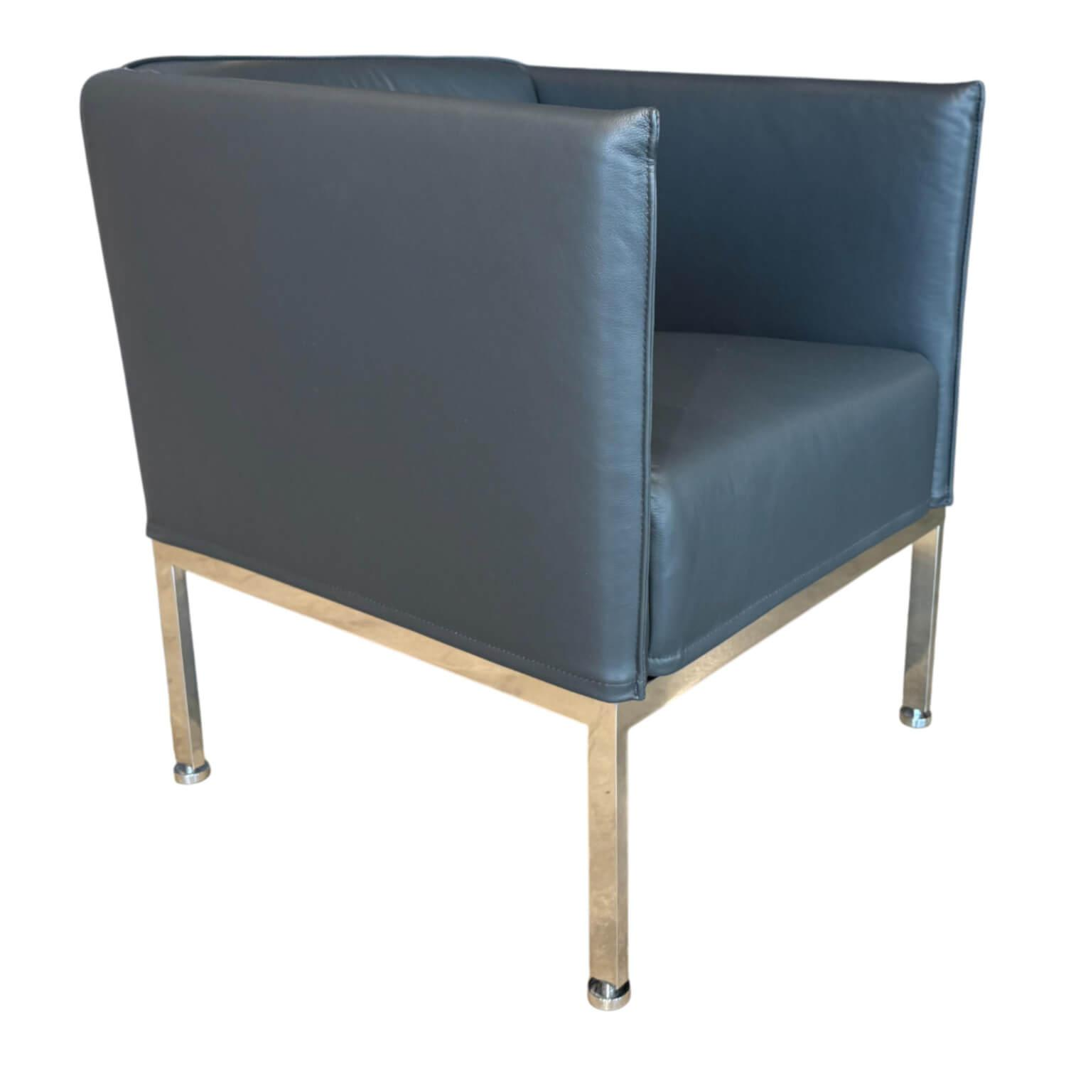 Sessel Randolph Leder La Plume 5663 0099 Anthrazit Sessel Randolph Leder La Plume 5663 0099 Anthrazit von Brühl