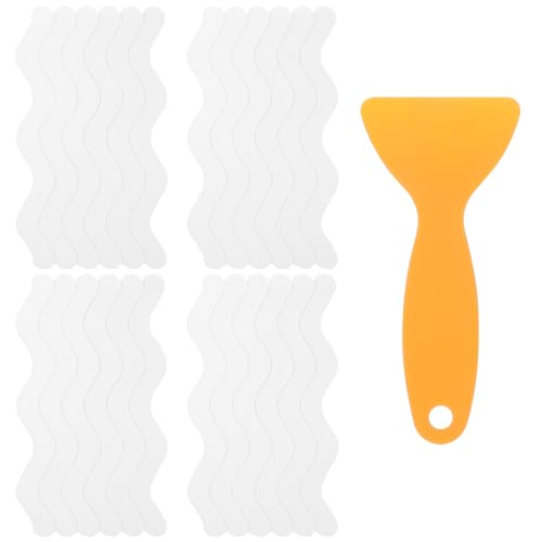 24 Stück Anti Rutsch Pads Transparente Dusche Aufkleber Antirutschmatte für Badewanne Selbstklebende Antirutschstreifen Dusche mit Premium Schaber für Badewanne Dusches Treppen 24 Stück Anti Rutsch Pads Transparente Dusche Aufkleber Antirutschmatte für Badewanne Selbstklebende Antirutschstreifen Dusche mit Premium Schaber für Badewanne Dusches Treppen von Bruislard
