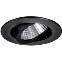 Brumberg LED-Einbaustrahler, schwarz, rund - 12361084 von Brumberg Leuchten GmbH & Co. KG