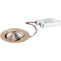 Brumberg LED-Einbaustrahler 7W 230V rund champagner-matt - 39261633 von Brumberg Leuchten GmbH & Co. KG