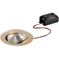 Brumberg LED-Einbaustrahlerset, schaltbar, chrom, rund - 38143633 von Brumberg Leuchten GmbH & Co. KG