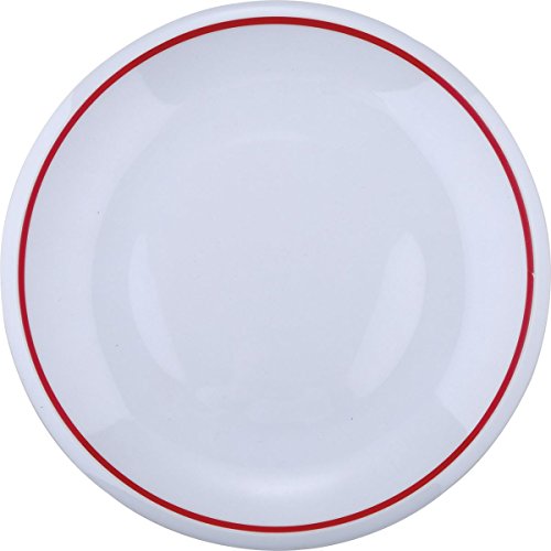 Brunchfield Trendy Red - Speiseteller Porzellan rot 20 cm von Brunchfield