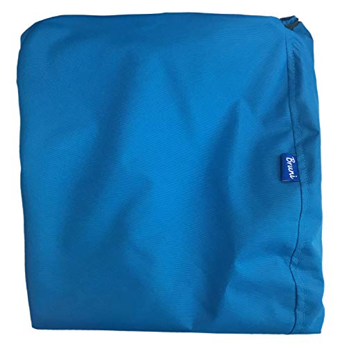 Bruni Classico Sitzsack-Bezug ohne Füllung - Wechselhülle (M, blau) von Bruni