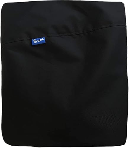 Bruni Classico Sitzsack-Bezug ohne Füllung - Wechselhülle (M, schwarz) von Bruni