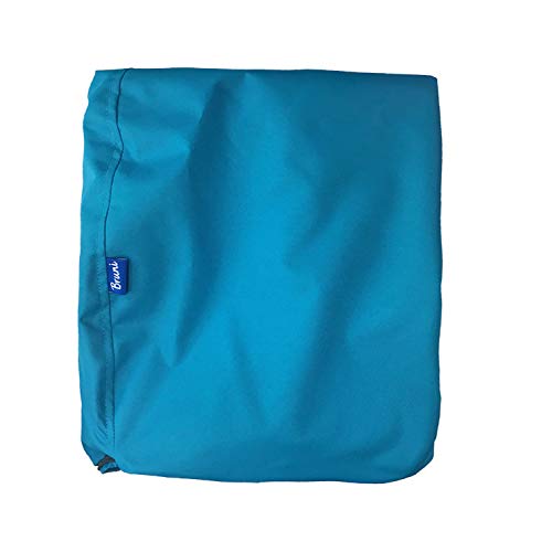 Bruni Classico Sitzsack-Bezug ohne Füllung - Wechselhülle (S, lichtblau) von Bruni