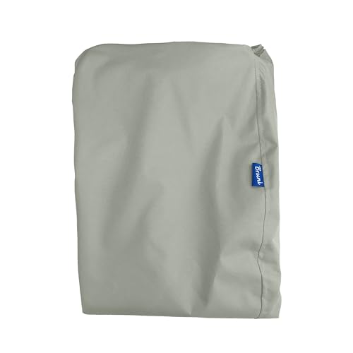 Bruni Classico Sitzsack-Bezug ohne Füllung - Wechselhülle (felsgrau, S) von Bruni