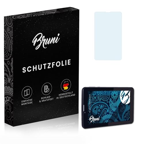 Bruni Schutzfolie kompatibel mit JAY-tech Tablet-PC XTE7D Folie, glasklare Displayschutzfolie (2X) von Bruni