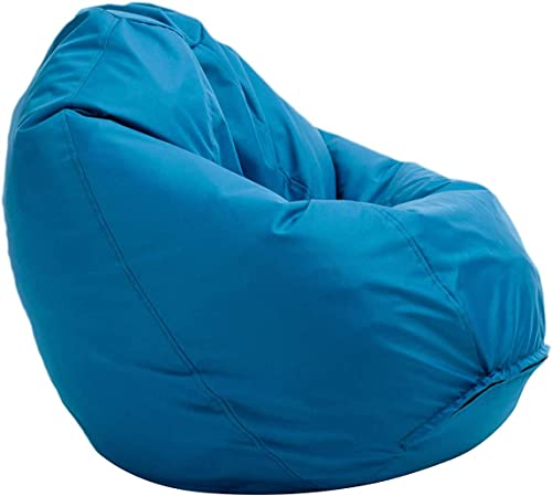 Bruni Kinder-Sitzsack Classico S in Blau – Sitzsack mit Innensack für Kinder, Abnehmbarer Bezug, lebensmittelechte EPS-Perlen als Bean-Bag-Füllung, aus Deutschland von Bruni