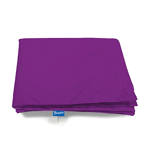 Bruni Sitzsack-Wechselhülle - Sitzsack-Bezug für alle rechteckigen 180 x 140 cm XXL-Sitzsäcke, Material wasserdicht, Indoor und Outdoor geeignet, extrem robust (violett) von Bruni