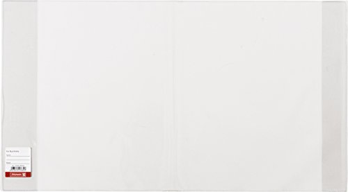 Brunnen 104029503 Buch-, Heftumschlag / Buchschoner (Buchhöhe 29,5 cm, 59,5 x 29,5 cm, mit Kantenschutz) transparent von Brunnen