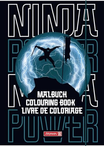 Brunnen Ausmalbuch Malbuch Ninja Power von BRUNNEN