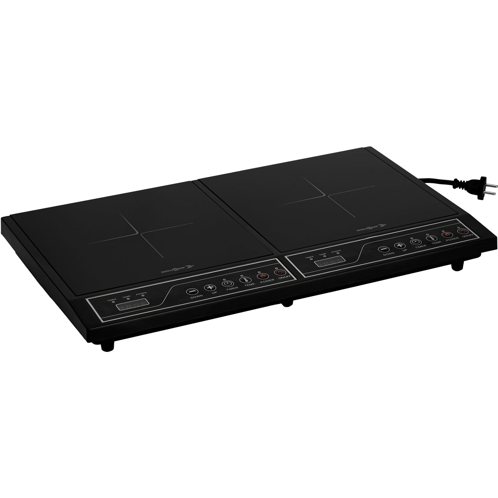 BRUNNER Camping Kochfeld HotPoint Double Induktions Elektro Grill Herd Glas 2kW BRUNNER Camping Kochfeld HotPoint Double Induktions Elektro Grill Herd Glas 2kW von Brunner
