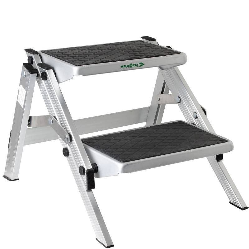 BRUNNER Doppel Trittstufe Ruckstep Alu Wohnwagen Einstieg Tritt Camping Leicht von Brunner