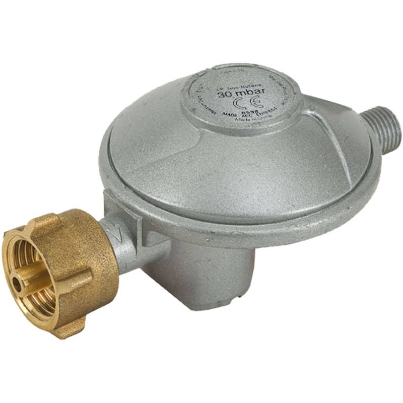 BRUNNER Gaskocher Gasregler Adapter GasReg D 1/4" L 30 mBar Camping Gas Regler von Brunner