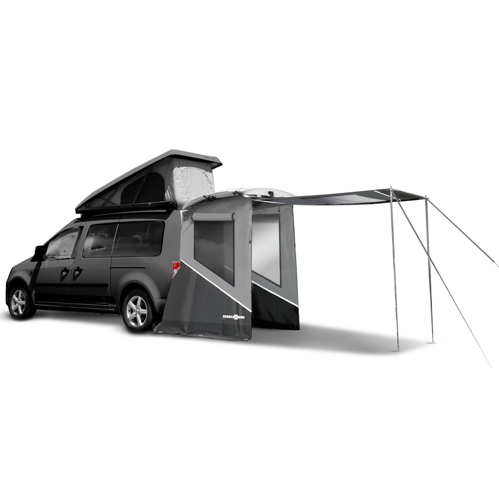 BRUNNER Heckzelt Pilote Caddy 5 Mini Camper Bus Vor Zelt SUV Heck Klappe Camping BRUNNER Heckzelt Pilote Caddy 5 Mini Camper Bus Vor Zelt SUV Heck Klappe Camping von Brunner