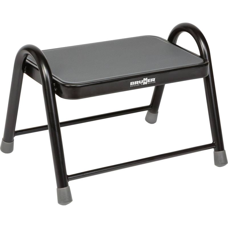 BRUNNER Trittstufe King Step Wohnmobil Leiter Tritt Hocker Camping Stahl 150 kg-schwarz BRUNNER Trittstufe King Step Wohnmobil Leiter Tritt Hocker Camping Stahl 150 kg-schwarz von Brunner