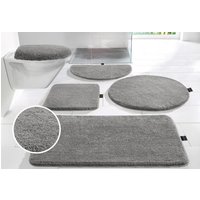 Bruno Banani Badematte "Lana, Badvorleger, Badezimmer Teppich" Höhe 25 mm rutschhemmend beschichtet fußbodenheizungsgeeignet  schnell trocknend  strapazierfähig Badteppich, Badematten, unifarben, auch als 3 teiliges Set & rund von Bruno Banani