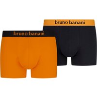 Bruno Banani Boxer, (2er Pack), mit kontrastreichem Logobund von Bruno Banani