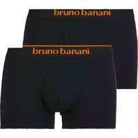 Bruno Banani Boxershorts "Short 2Pack Quick Access", (2er Pack), Kontrastfarbene Details von Bruno Banani