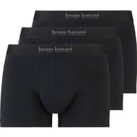 Bruno Banani Boxershorts "Short 3Pack Energy Cotton", (Packung, 3 St.), Schriftzug am Bund von Bruno Banani