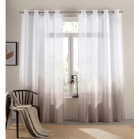Bruno Banani Gardine "Nevalla" Ösen 1 Stk. tlg. modern, Farbverlauf, Wohnzimmer, Schlafzimmer, halbtransparent von Bruno Banani