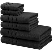 Bruno Banani Handtuch Set "Clement, Duschtücher, Handtücher, Seiftücher" Set mit dezent glänzender Streifenbordüre, einfarbig, aus 100% Baumwolle Bruno Banani Handtuch Set "Clement, Duschtücher, Handtücher, Seiftücher" Set mit dezent glänzender Streifenbordüre, einfarbig, aus 100% Baumwolle von Bruno Banani