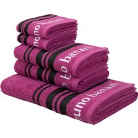 Bruno Banani Handtuch Set "Daniel, 1 Duschtuch 70x140, 2 Handtücher 50x100, 2 Gästetücher 30x50", Set, 5 tlg., Walkfrottee, Streifen-Bordüre & Markenlogo, 100% Baumwolle Bruno Banani Handtuch Set "Daniel, 1 Duschtuch 70x140, 2 Handtücher 50x100, 2 Gästetücher 30x50", Set, 5 tlg., Walkfrottee, Streifen-Bordüre & Markenlogo, 100% Baumwolle von Bruno Banani