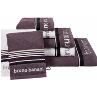 Bruno Banani Handtuch Set "Maja, 1 Duschtuch, 2 Handtücher, 2 Gästehandtücher, 2 Waschhandschuhe", (Set, 7 St., 1 Duschtuch-2 Handtücher-2 Gästetücher-2 Waschhandschuhe) von Bruno Banani