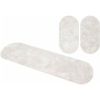 Bruno Banani Hochflor-Bettumrandung "Dana Teppich", (3 tlg.) von Bruno Banani