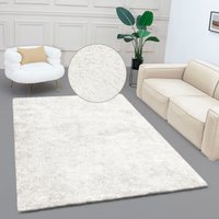 Bruno Banani Hochflor-Teppich "Dana", rechteckig, uni, weich, Mikrofaser Teppiche, Wohnzimmer, Schlafzimmer, Esszimmer von Bruno Banani