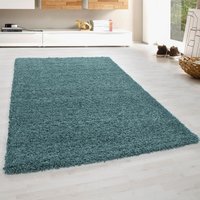Bruno Banani Hochflor-Teppich "Shaggy Soft" rechteckig 30 mm Höhe gewebt, Uni Farben, besonders weich und kuschelig, Kundenliebling von Bruno Banani