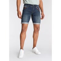 Bruno Banani Jeansshorts, (Set, 2 tlg., mit Band) von Bruno Banani