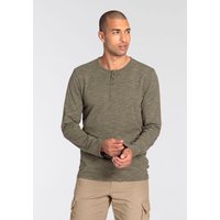 Bruno Banani Langarmshirt, mit modischer Knopfleiste von Bruno Banani