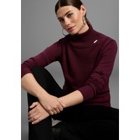 Bruno Banani Rollkragenpullover mit Metalllogo von Bruno Banani